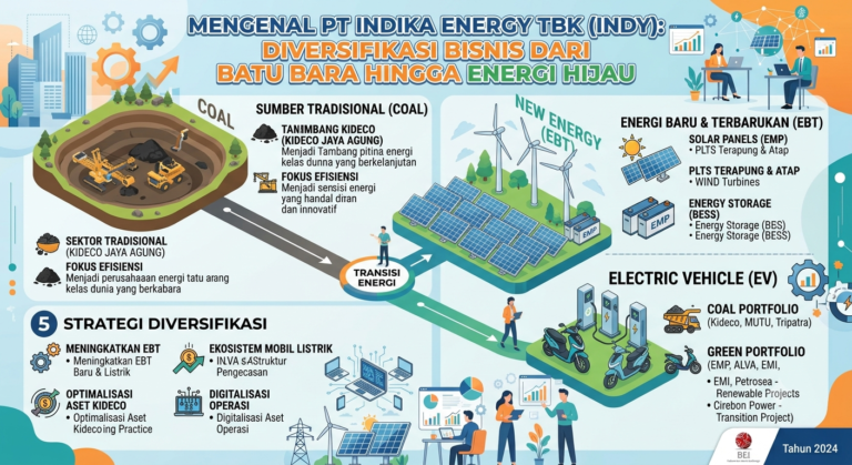 Mengenal PT Indika Energy Tbk (INDY): Diversifikasi Bisnis dari Batu Bara hingga Energi Hijau