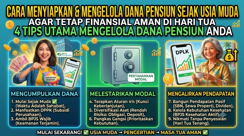 Tips Mengelola Dana Pensiun agar Cukup untuk Biaya Hidup Setelah Tidak Bekerja