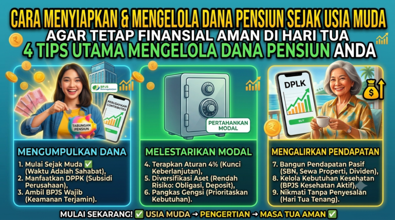 Tips Mengelola Dana Pensiun agar Cukup untuk Biaya Hidup Setelah Tidak Bekerja