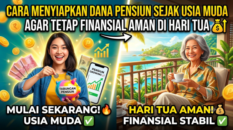 Cara Menyiapkan Dana Pensiun Sejak Usia Muda agar Tetap Finansial Aman di Hari Tua
