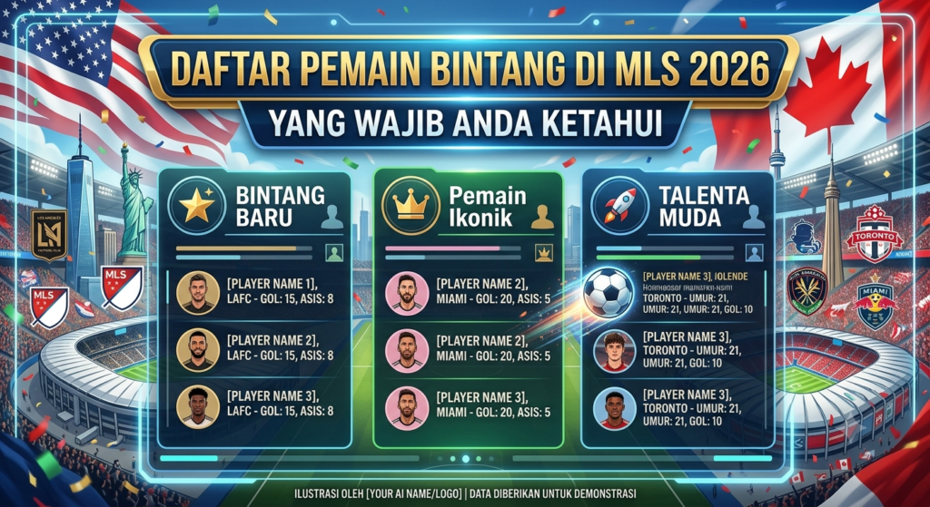 Daftar Pemain Bintang di MLS 2026 yang Wajib Anda Ketahui