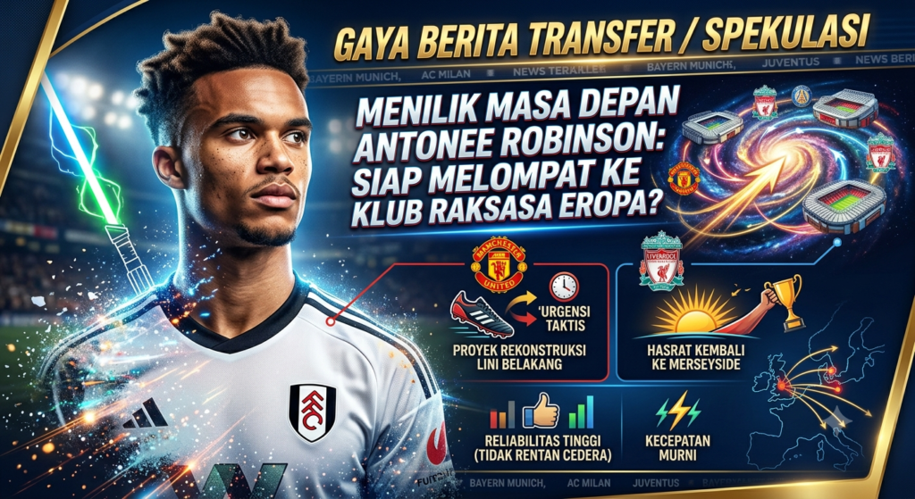 Menilik Masa Depan Antonee Robinson: Siap Melompat ke Klub Raksasa Eropa?