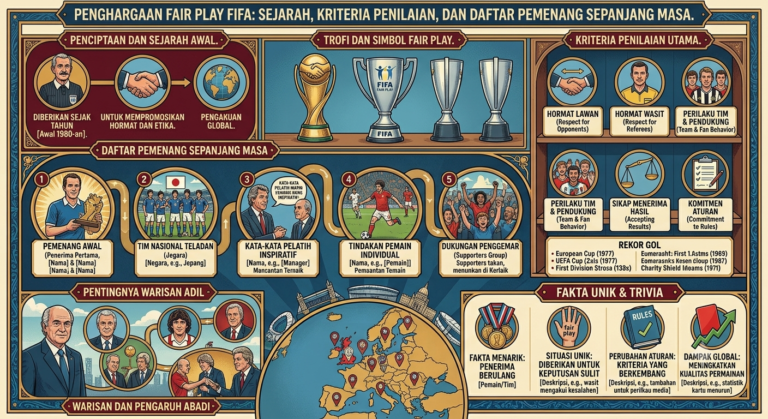 Penghargaan Fair Play FIFA: Sejarah, Kriteria Penilaian, dan Daftar Pemenang Sepanjang Masa