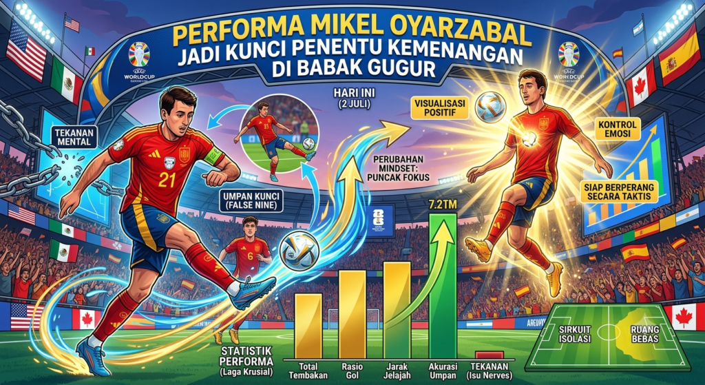 Performa Mikel Oyarzabal Jadi Kunci Penentu Kemenangan di Babak Gugur