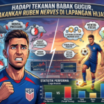 Hadapi Tekanan Babak Gugur, Akankah Ruben Nerves di Lapangan Hijau?