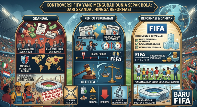 Kontroversi FIFA yang Mengubah Dunia Sepak Bola: Dari Skandal hingga Reformasi