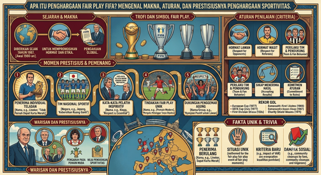 Apa Itu Penghargaan Fair Play FIFA? Mengenal Makna, Aturan, dan Prestisiusnya Penghargaan Sportivitas