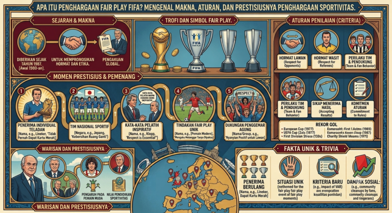 Apa Itu Penghargaan Fair Play FIFA? Mengenal Makna, Aturan, dan Prestisiusnya Penghargaan Sportivitas