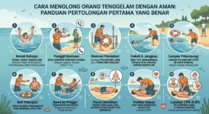 Cara Menolong Orang Tenggelam dengan Aman: Panduan Pertolongan Pertama yang Benar
