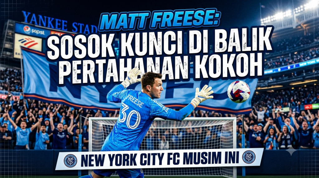 Matt Freese: Sosok Kunci di Balik Pertahanan Kokoh New York City FC Musim Ini