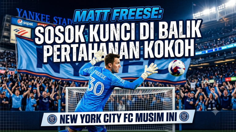 Matt Freese: Sosok Kunci di Balik Pertahanan Kokoh New York City FC Musim Ini