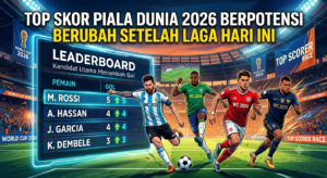 Top Skor Piala Dunia 2026 Berpotensi Berubah Setelah Laga Hari Ini