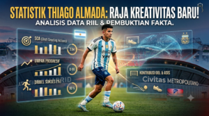 Statistik Thiago Almada: Mengapa Ia Jadi Pemain Paling Kreatif Saat Ini