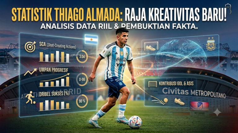 Statistik Thiago Almada: Mengapa Ia Jadi Pemain Paling Kreatif Saat Ini