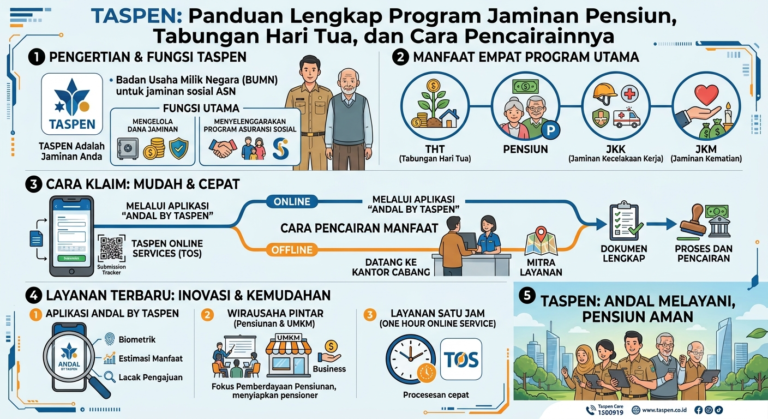 Apa Itu Taspen? Panduan Lengkap Program Jaminan Pensiun, Tabungan Hari Tua, dan Cara Pencairannya