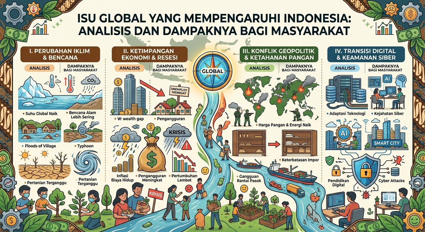Isu Global yang Mempengaruhi Indonesia: Analisis dan Dampaknya bagi Masyarakat