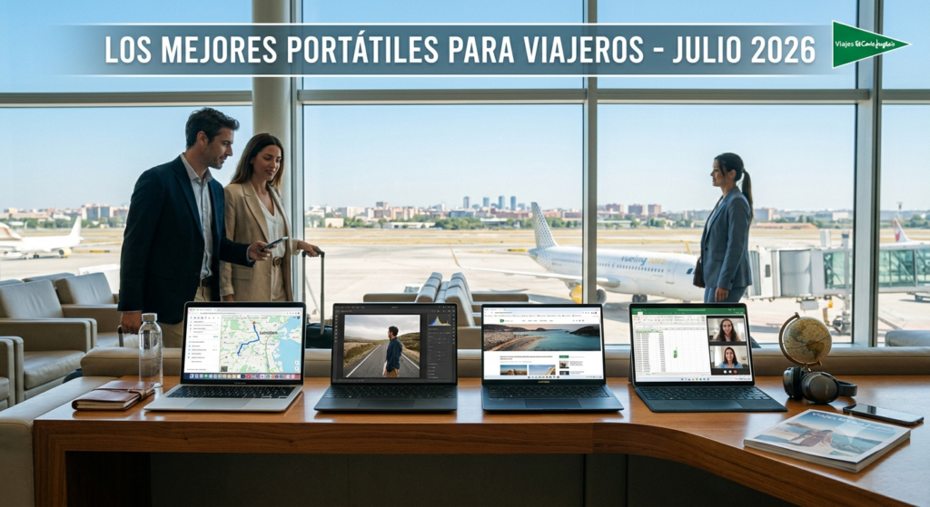 Los Mejores Portátiles untuk Viajeros de Viajes El Corte Inglés en Julio 2026