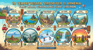 10 Tempat Wisata Terpopuler di Armenia yang Wajib Dikunjungi Saat Liburan