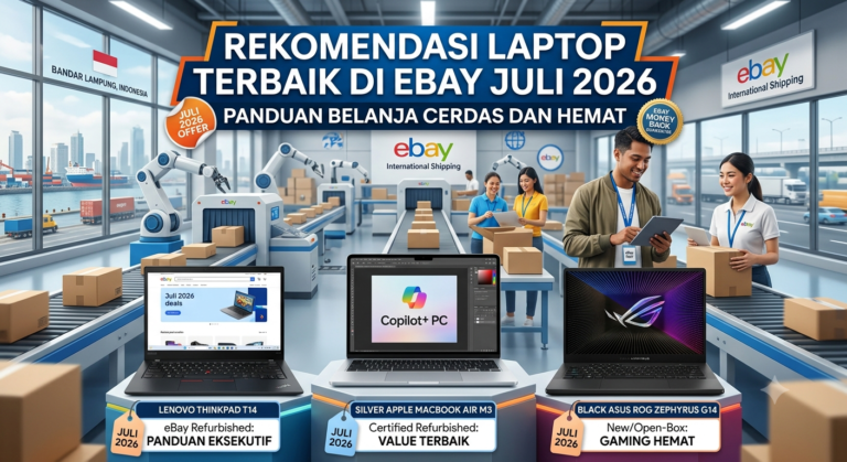 Rekomendasi Laptop Terbaik di eBay Juli 2026: Panduan Belanja Cerdas dan Hemat