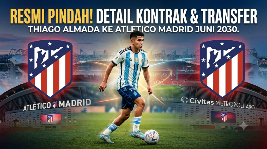 Resmi Pindah! Detail Kontrak dan Nilai Transfer Thiago Almada Terbaru