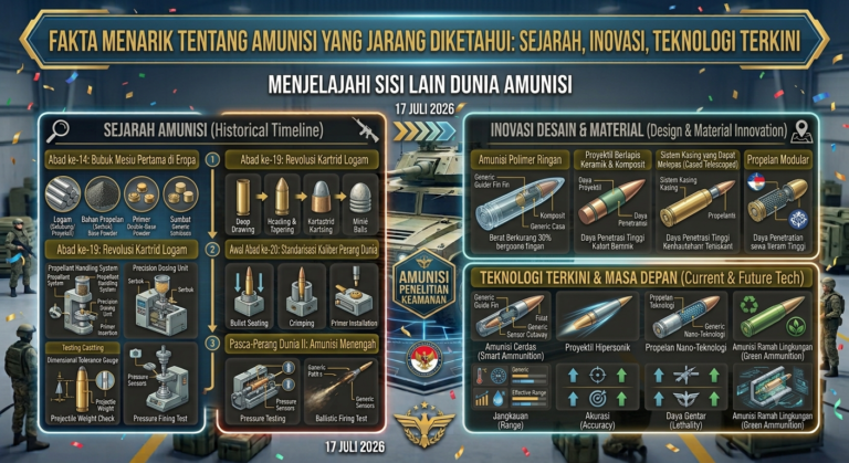 Fakta Menarik tentang Amunisi yang Jarang Diketahui: Sejarah, Inovasi, dan Teknologi Terkini