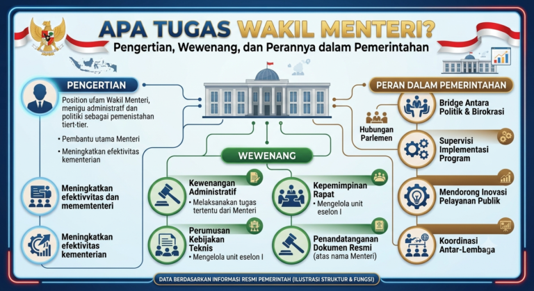Apa Tugas Wakil Menteri? Pengertian, Wewenang, dan Perannya dalam Pemerintahan