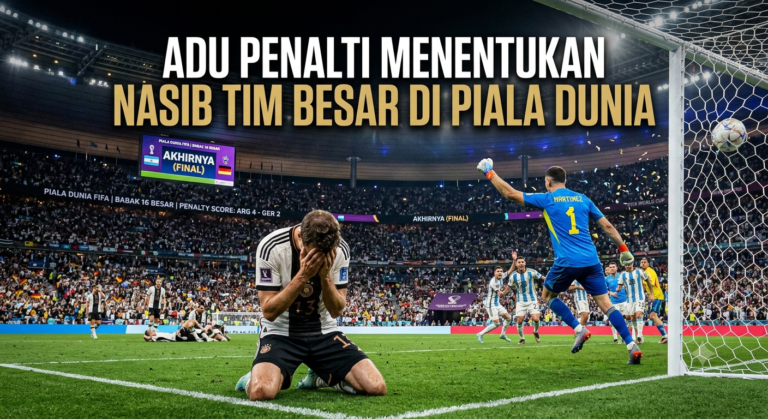 Adu Penalti Menentukan Nasib Tim Besar di Piala Dunia