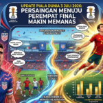 Update Piala Dunia 3 Juli 2026: Persaingan Menuju Perempat Final Makin Memanas