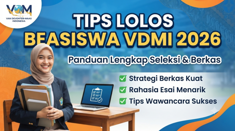 Tips lolos seleksi berkas dan wawancara Beasiswa VDMI 2026
