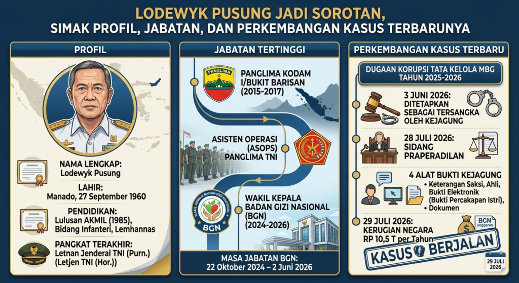 Lodewyk Pusung Jadi Sorotan, Simak Profil, Jabatan, dan Perkembangan Kasus Terbarunya