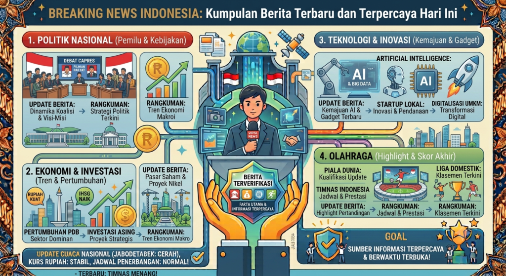 Breaking News Indonesia: Kumpulan Berita Terbaru dan Terpercaya Hari Ini