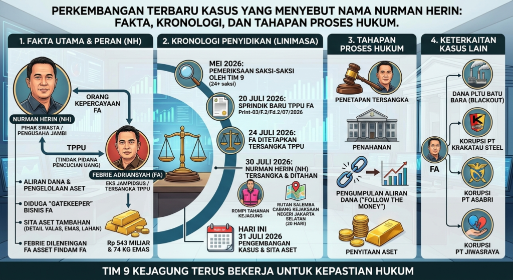 Perkembangan Terbaru Kasus yang Menyebut Nama Nurman Herin: Kronologi, Fakta, dan Proses Hukum yang Perlu Diketahui