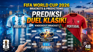 FIFA World Cup Brackets 2026: Prediksi Duel Klasik yang Bisa Terjadi di Babak Knockout
