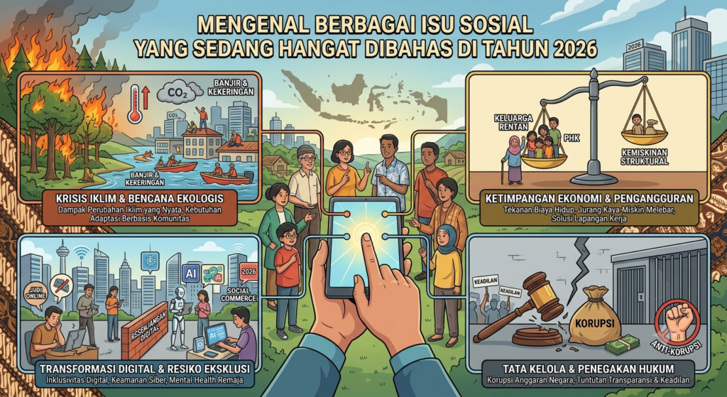 Mengenal Berbagai Isu Sosial yang Sedang Hangat Dibahas di Tahun 2026