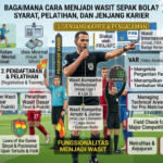 Bagaimana Cara Menjadi Wasit Sepak Bola? Syarat, Pelatihan, dan Jenjang Karier