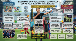 Bagaimana Cara Menjadi Wasit Sepak Bola? Syarat, Pelatihan, dan Jenjang Karier
