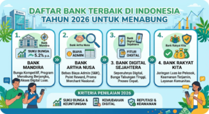 Daftar Bank Terbaik di Indonesia Tahun 2026 untuk Menabung