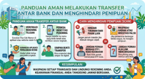Cara Aman Melakukan Transfer Antar Bank dan Menghindari Penipuan