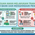 Cara Aman Melakukan Transfer Antar Bank dan Menghindari Penipuan