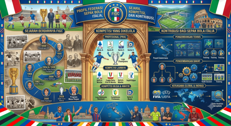Profil Federasi Sepak Bola Italia: Sejarah Berdirinya, Kompetisi yang Dikelola, dan Kontribusinya bagi Sepak Bola Italia