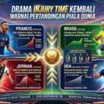 Drama Injury Time Kembali Warnai Pertandingan Piala Dunia