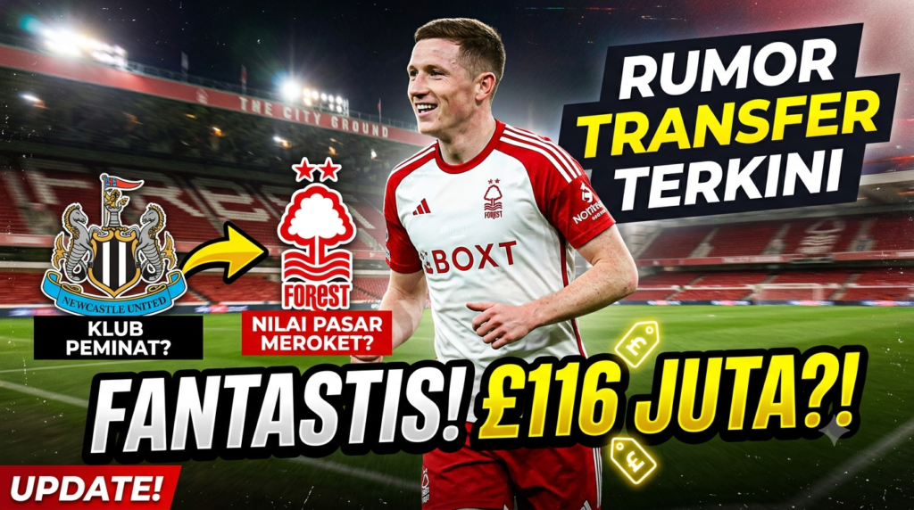 Update Transfer Elliot Anderson: Nilai Pasar dan Rumor Klub Peminat Terkini