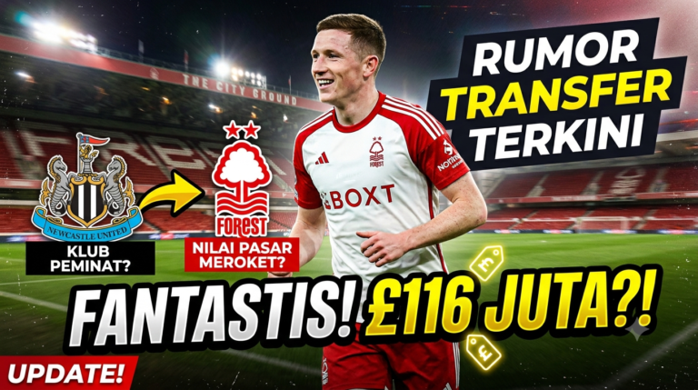 Update Transfer Elliot Anderson: Nilai Pasar dan Rumor Klub Peminat Terkini
