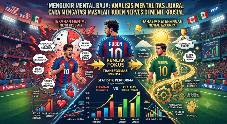 Mengukir Mental Baja: Analisis Mentalitas Juara: Cara Mengatasi Masalah Ruben Nerves di Menit Krusial
