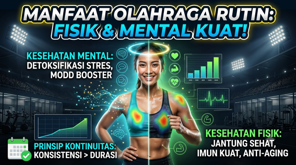 Manfaat Olahraga Rutin bagi Kesehatan Fisik dan Mental yang Wajib Diketahui