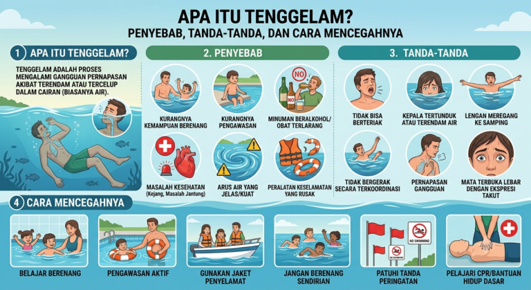 Apa Itu Tenggelam? Penyebab, Tanda-Tanda, dan Cara Mencegahnya