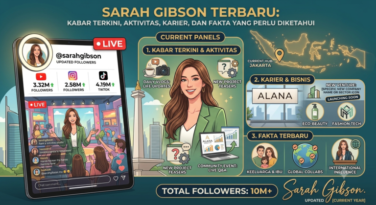 Sarah Gibson Terbaru: Kabar Terkini, Aktivitas, Karier, dan Fakta yang Perlu Diketahui