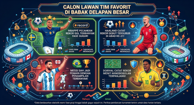 Calon Lawan Tim Favorit di Babak Delapan Besar