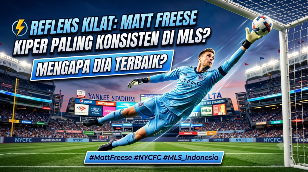 Refleks Kilat: Mengapa Matt Freese Dianggap Sebagai Salah Satu Kiper Paling Konsisten di MLS