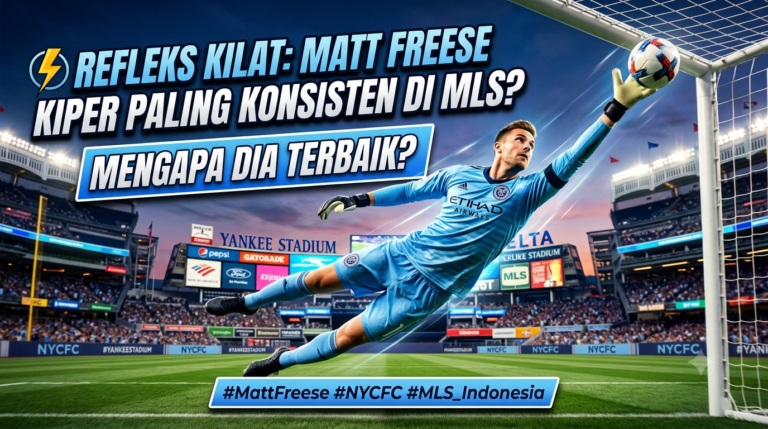 Refleks Kilat: Mengapa Matt Freese Dianggap Sebagai Salah Satu Kiper Paling Konsisten di MLS